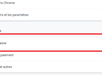gerer les mot de passe chrome