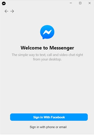 Messenger pour PC