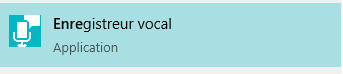 enregistreur vocal