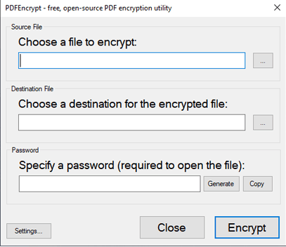 Protéger les documents PDF avec mot de passe et un cryptage
