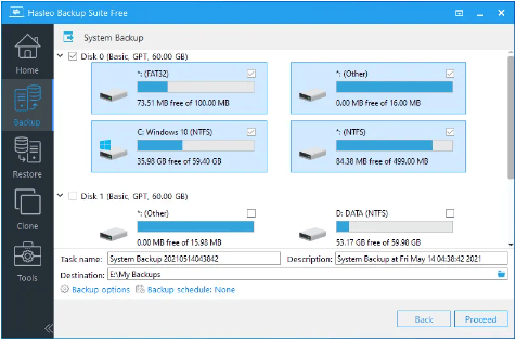 Hasleo Backup Suite: Cloner des disques sous Windows 11/10