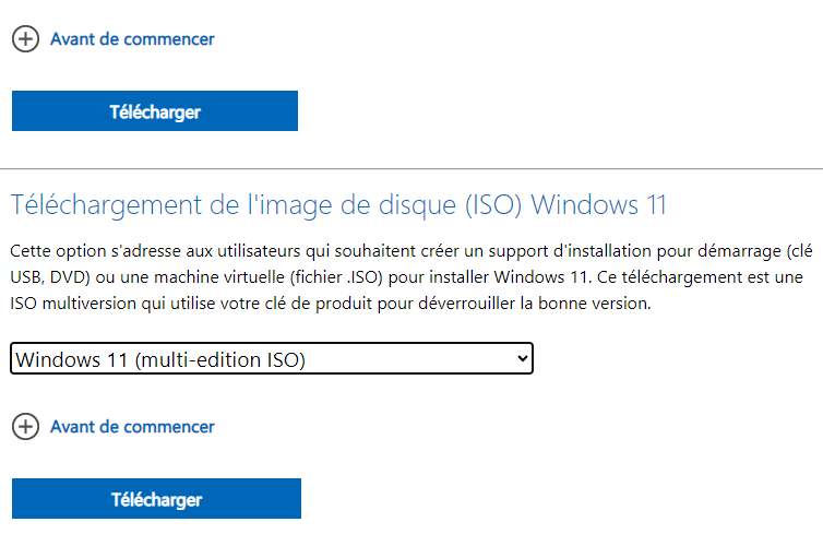 Télécharger Windows 11 23H2 disponible en ISO