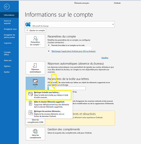 Outlook est introuvable : Le fichier PST d'Outlook est introuvable sous Office 365