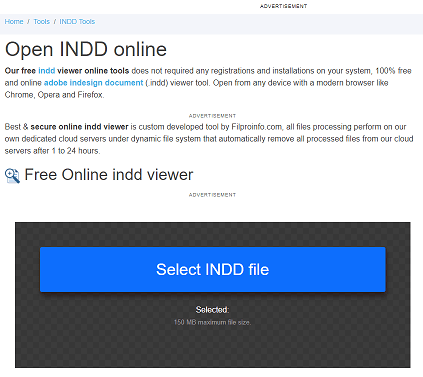 Ouvrir un fichier INDD sans InDesign sous Windows 11