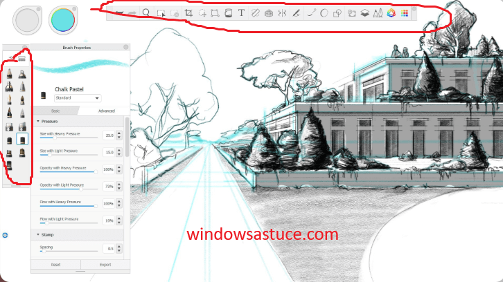 AutoDesk Sketchbook Pro
Alternatives à Procreate
Outils de dessin pour Windows
Applications de peinture numérique
Logiciels de création visuelle
Meilleurs outils pour artistes Windows